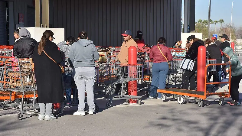 3 Filas Costco Torreón